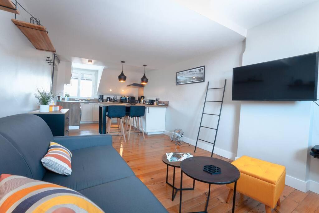 Apartament Coup De Coeur Assure Pour Ce T2 Renove Hyper Centre Biarritz Zewnętrze zdjęcie