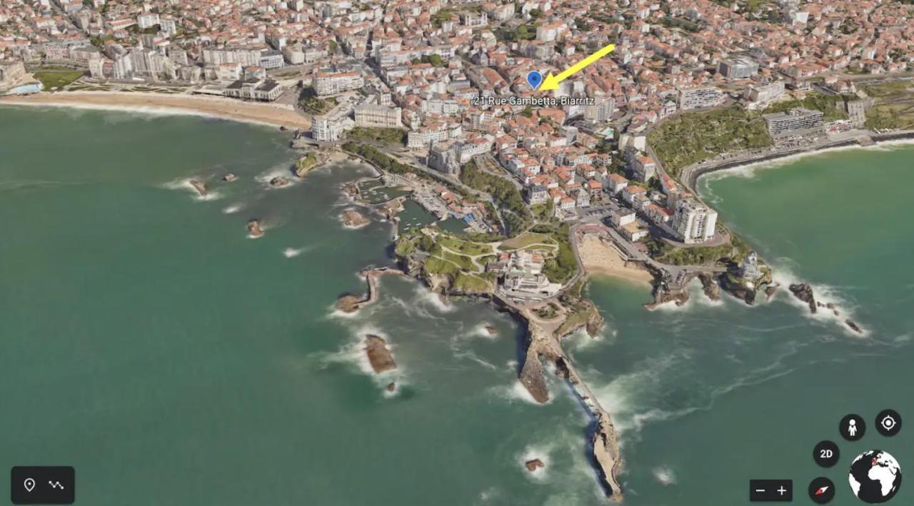 Apartament Coup De Coeur Assure Pour Ce T2 Renove Hyper Centre Biarritz Zewnętrze zdjęcie